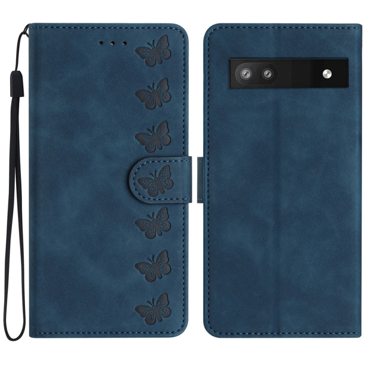 Seven Butterflies Embossed Leather Phone Case, Series 1 My Store