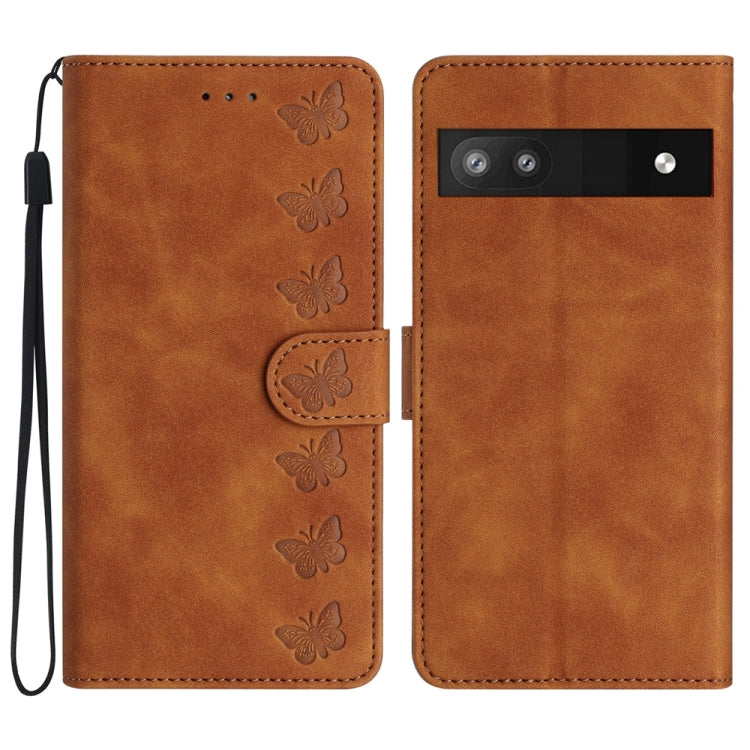 Seven Butterflies Embossed Leather Phone Case, Series 2 My Store