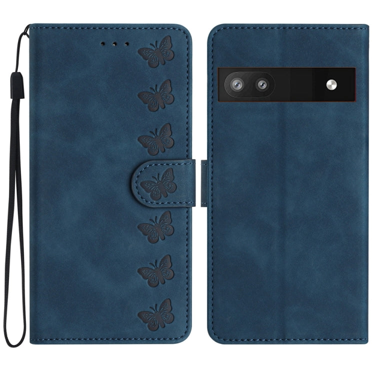 Seven Butterflies Embossed Leather Phone Case, Series 2 My Store