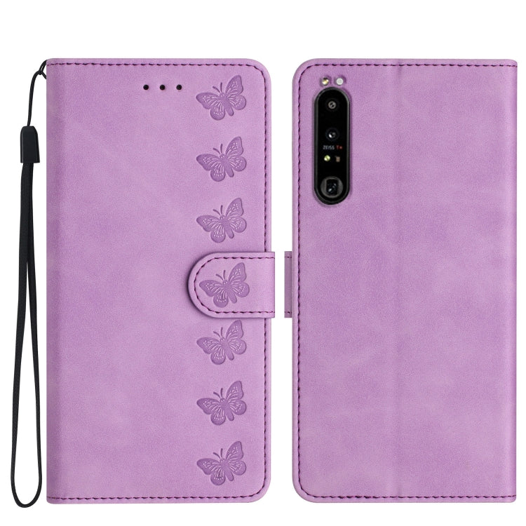 Seven Butterflies Embossed Leather Phone Case, Series 1 My Store