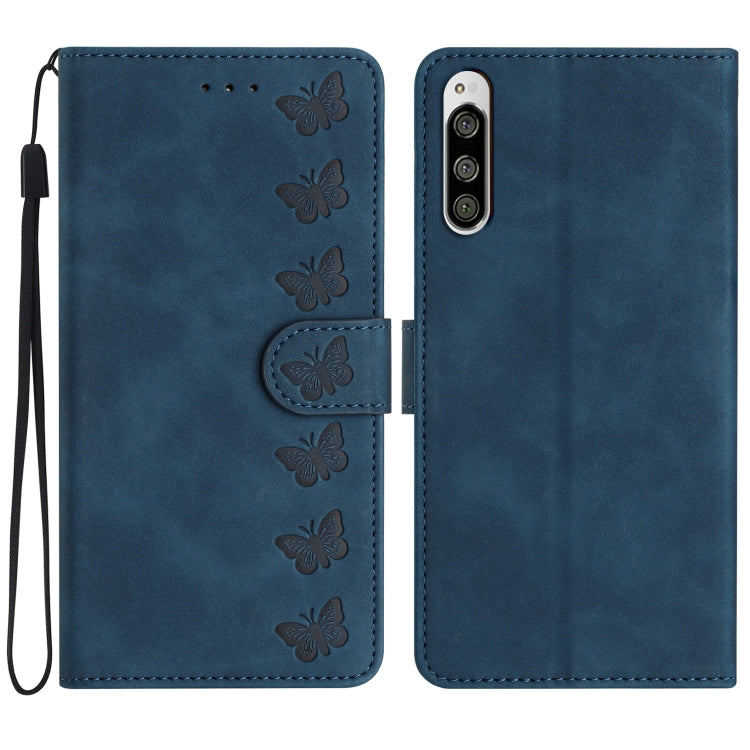 Seven Butterflies Embossed Leather Phone Case, Series 2 My Store