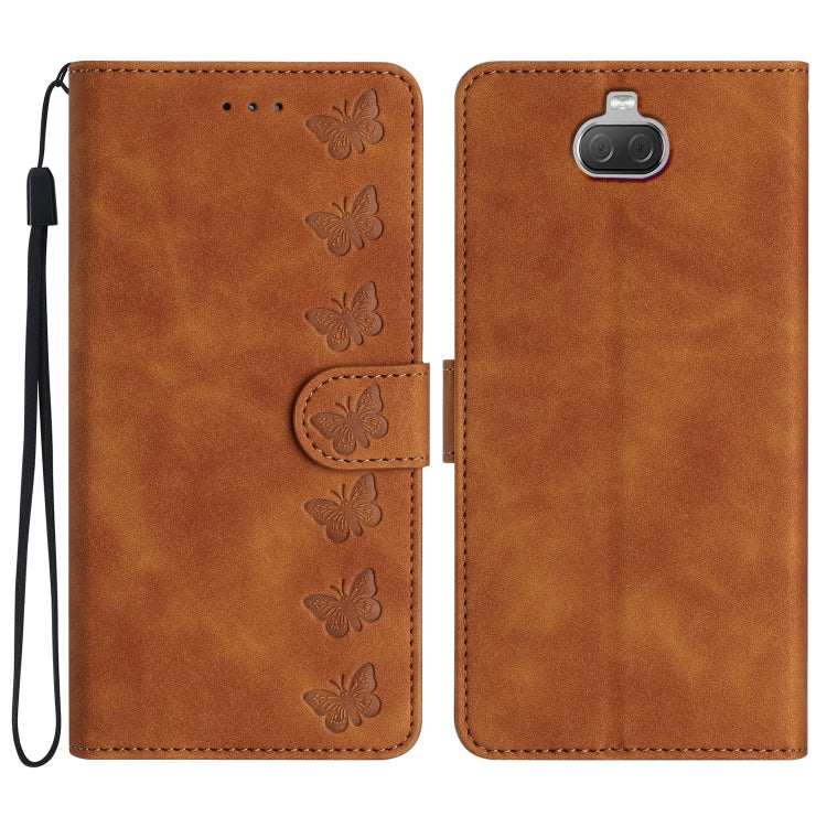 Seven Butterflies Embossed Leather Phone Case, Series 1 My Store