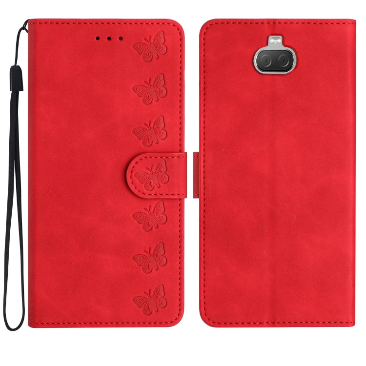 Seven Butterflies Embossed Leather Phone Case, Series 1 My Store