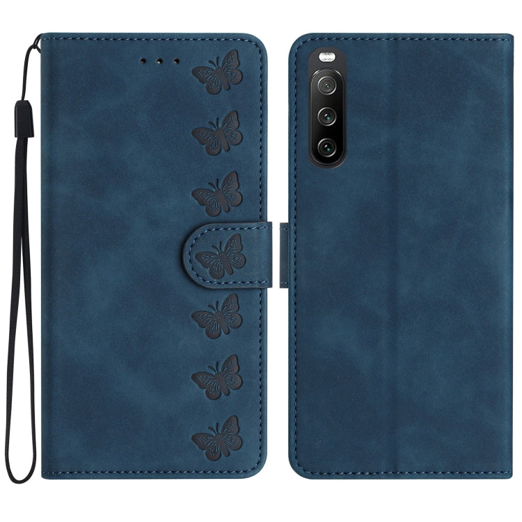 Seven Butterflies Embossed Leather Phone Case, Series 1 My Store