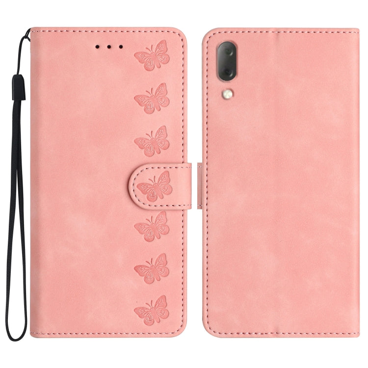 Seven Butterflies Embossed Leather Phone Case, Series 2 My Store