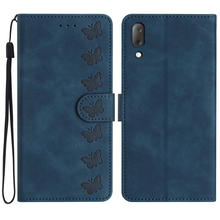 Seven Butterflies Embossed Leather Phone Case, Series 2 My Store