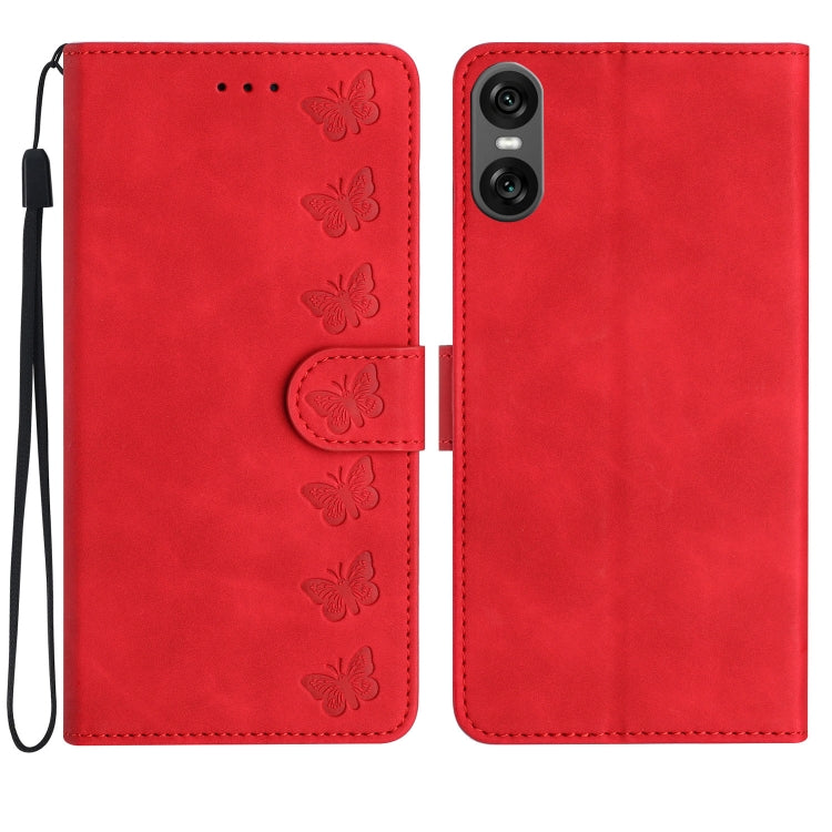 Seven Butterflies Embossed Leather Phone Case, Series 1 My Store