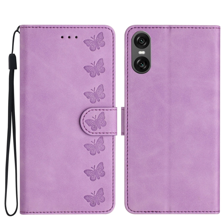 Seven Butterflies Embossed Leather Phone Case, Series 1 My Store