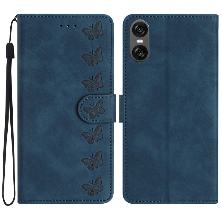 Seven Butterflies Embossed Leather Phone Case, Series 1 My Store