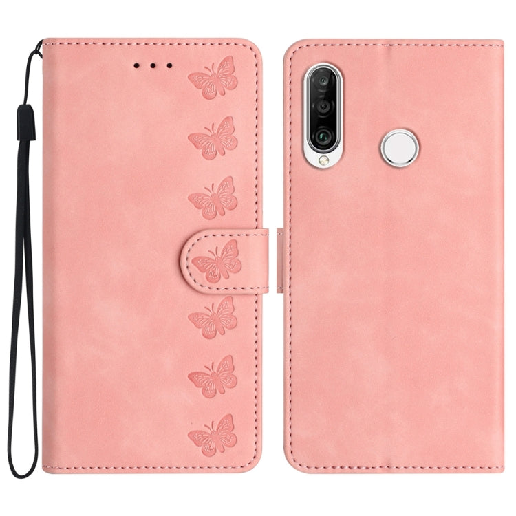 Seven Butterflies Embossed Leather Phone Case, Series 1