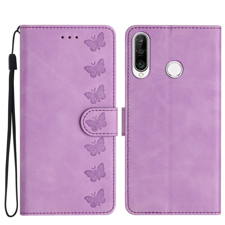 Seven Butterflies Embossed Leather Phone Case, Series 1