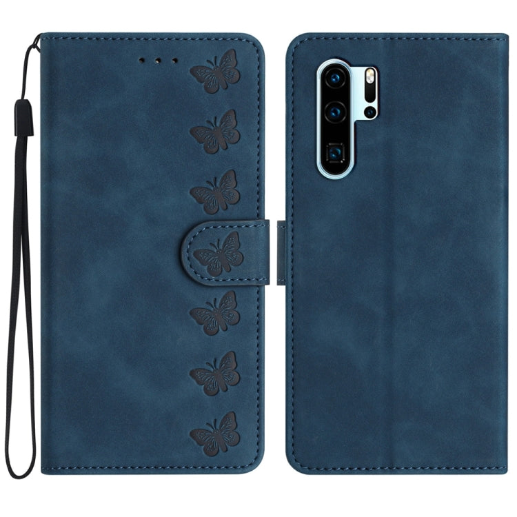 Seven Butterflies Embossed Leather Phone Case, Series 1