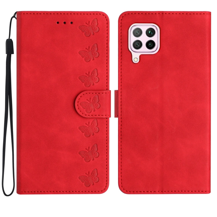 Seven Butterflies Embossed Leather Phone Case, Series 2