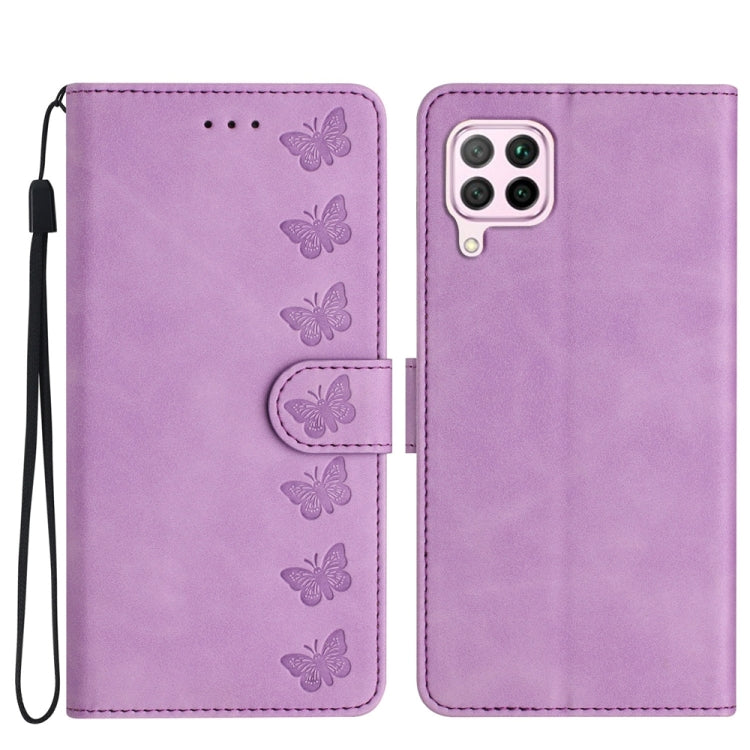 Seven Butterflies Embossed Leather Phone Case, Series 2 My Store