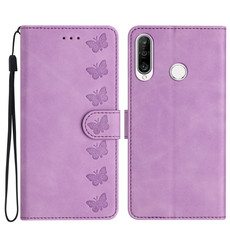 Seven Butterflies Embossed Leather Phone Case, Series 2 My Store