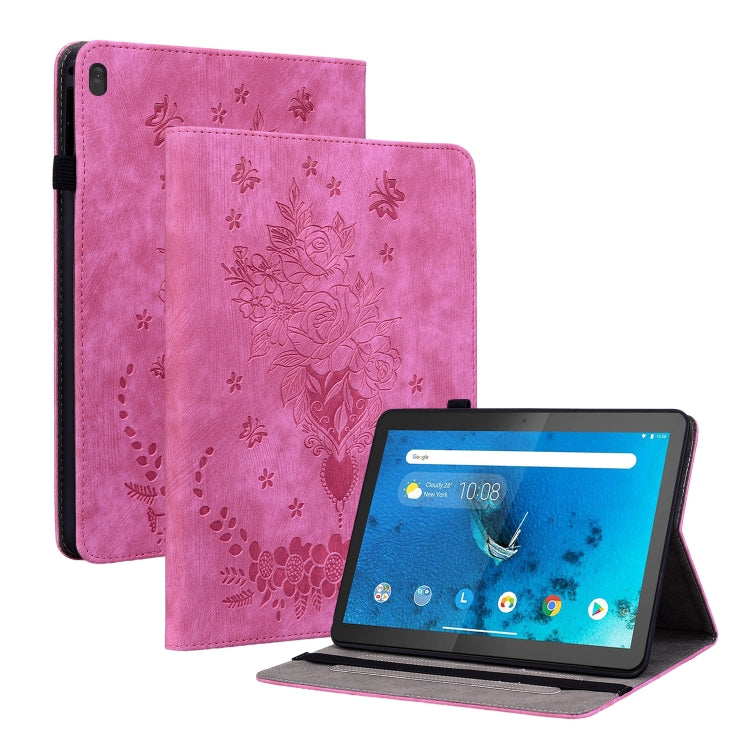 Butterfly Rose Embossed Leather Tablet Case, Series 2