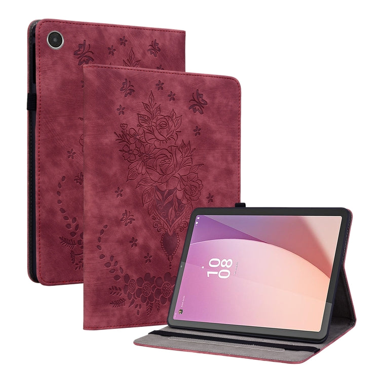 Butterfly Rose Embossed Leather Tablet Case, Series 1 My Store