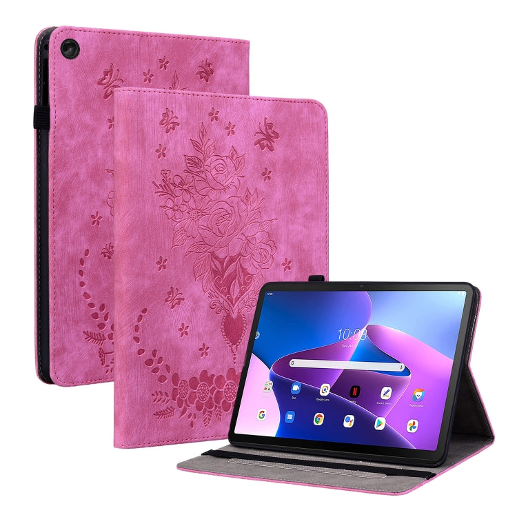 Butterfly Rose Embossed Leather Tablet Case, Series 1 My Store