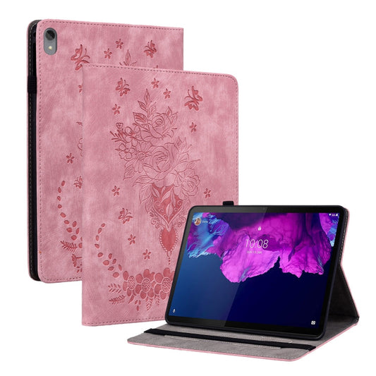 Butterfly Rose Embossed Leather Tablet Case, Series 1 My Store