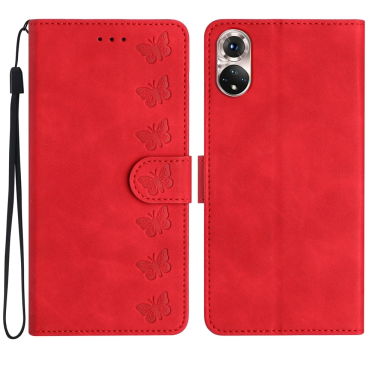 Seven Butterflies Embossed Leather Phone Case, Series 1 My Store