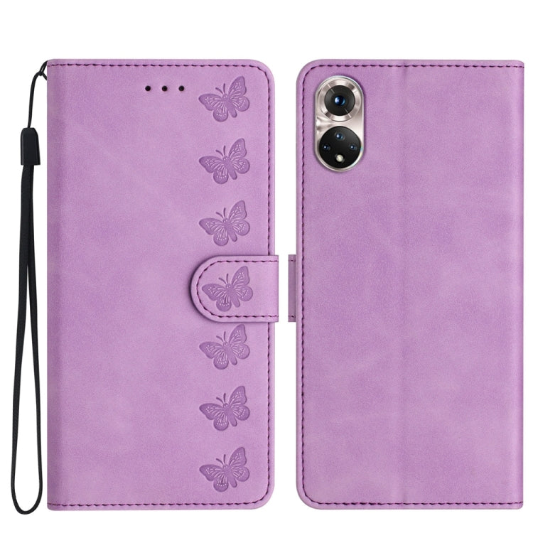 Seven Butterflies Embossed Leather Phone Case, Series 1 My Store