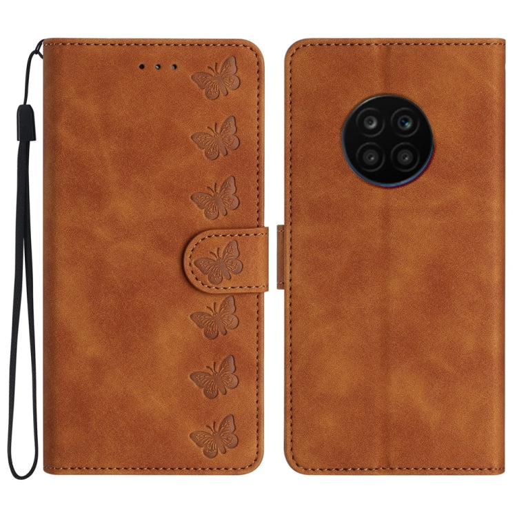 Seven Butterflies Embossed Leather Phone Case, Series 1 My Store