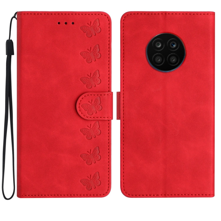 Seven Butterflies Embossed Leather Phone Case, Series 1 My Store