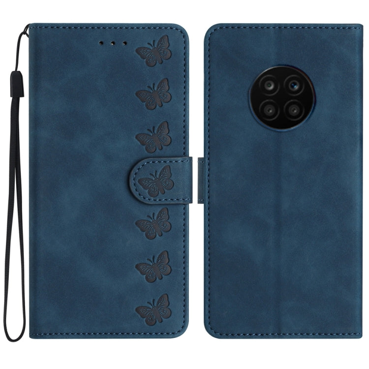 Seven Butterflies Embossed Leather Phone Case, Series 1 My Store