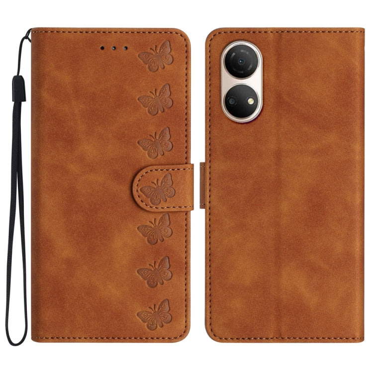 Seven Butterflies Embossed Leather Phone Case, Series 1 My Store