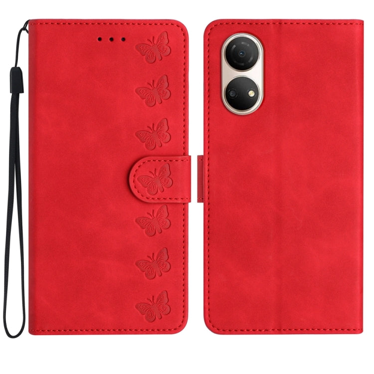 Seven Butterflies Embossed Leather Phone Case, Series 1 My Store