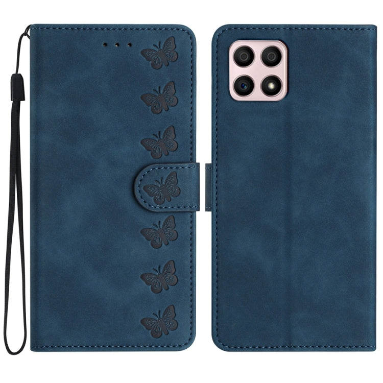 Seven Butterflies Embossed Leather Phone Case, Series 2 My Store