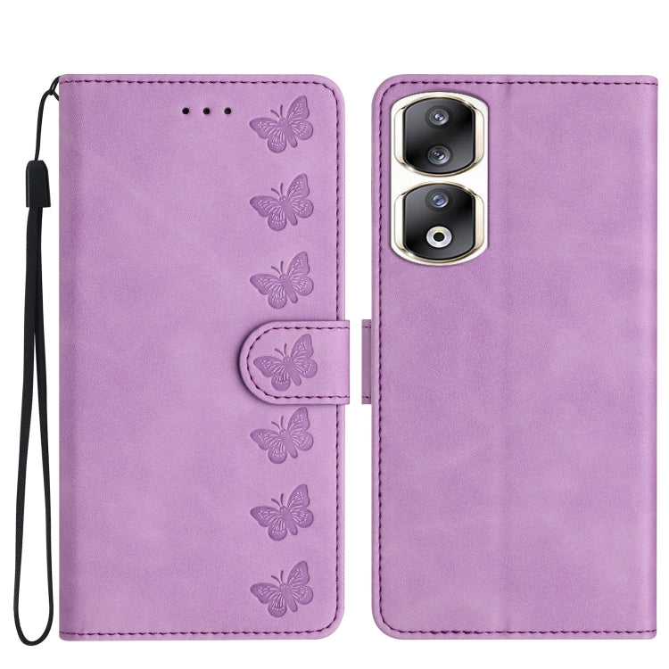 Seven Butterflies Embossed Leather Phone Case, Series 2 My Store