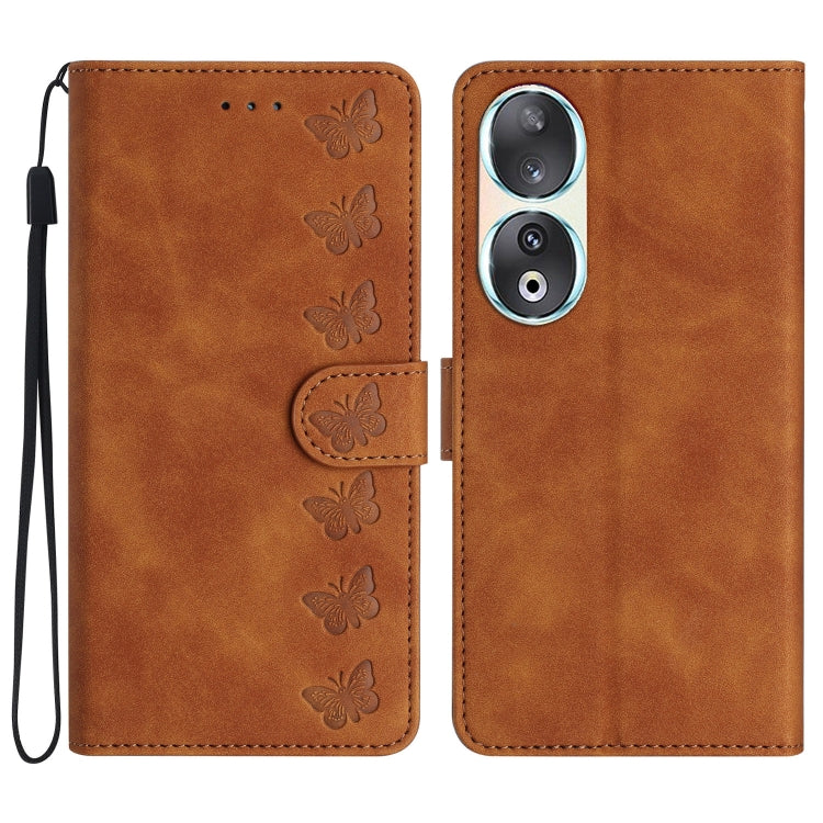 Seven Butterflies Embossed Leather Phone Case, Series 1 My Store