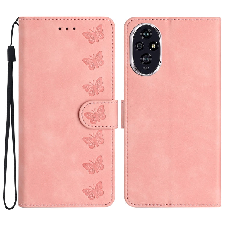 Seven Butterflies Embossed Leather Phone Case, Series 2 My Store