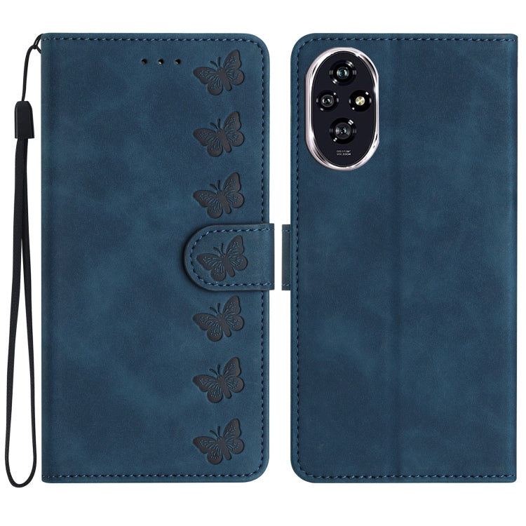 Seven Butterflies Embossed Leather Phone Case, Series 2 My Store