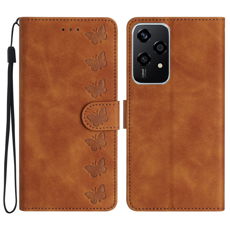 Seven Butterflies Embossed Leather Phone Case, Series 1 My Store