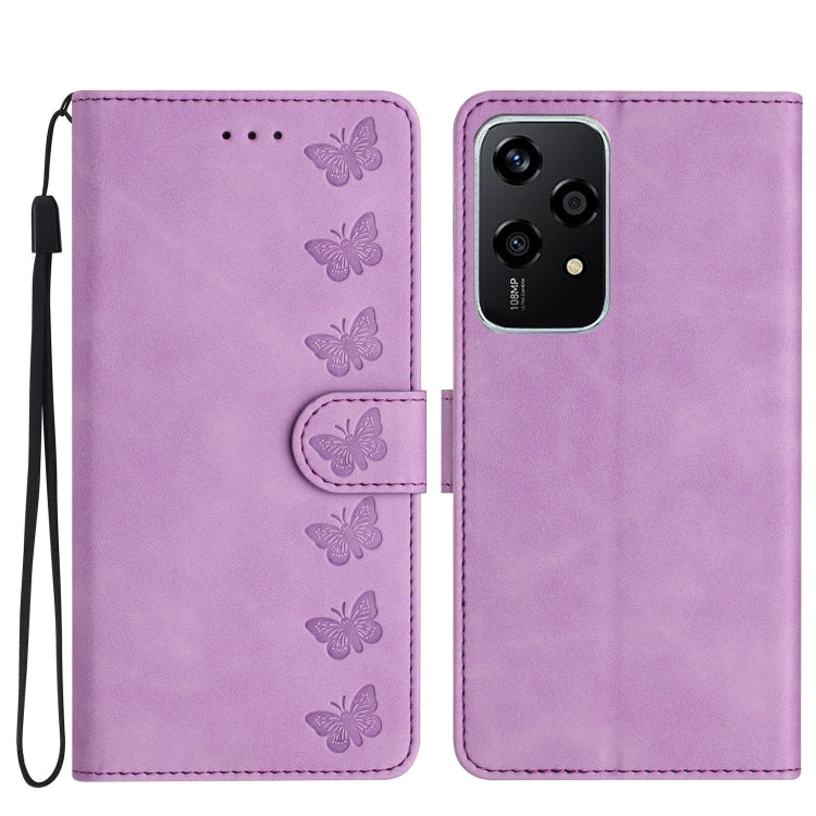 Seven Butterflies Embossed Leather Phone Case, Series 1 My Store