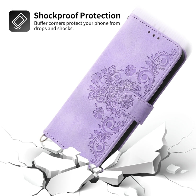 Skin-feel Flowers Embossed Wallet Leather Phone Case, Series 1 My Store