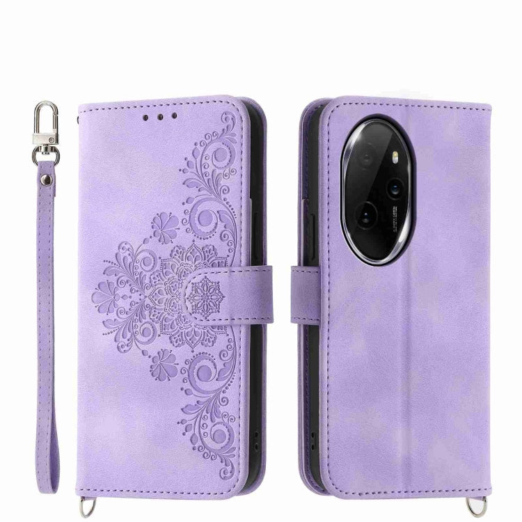 Skin-feel Flowers Embossed Wallet Leather Phone Case, Series 3 My Store