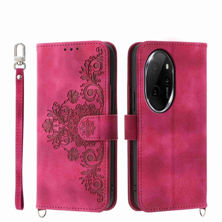 Skin-feel Flowers Embossed Wallet Leather Phone Case, Series 3 My Store