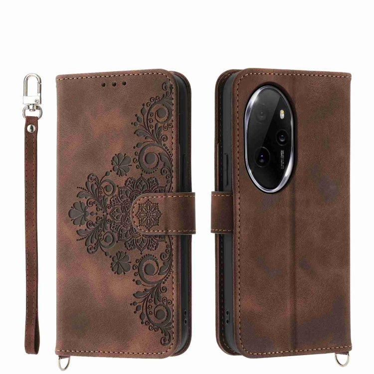 Skin-feel Flowers Embossed Wallet Leather Phone Case, Series 3 My Store