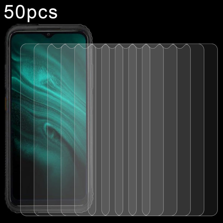 50pcs 0.26mm 9H 2.5D Tempered Glass Film-Reluova