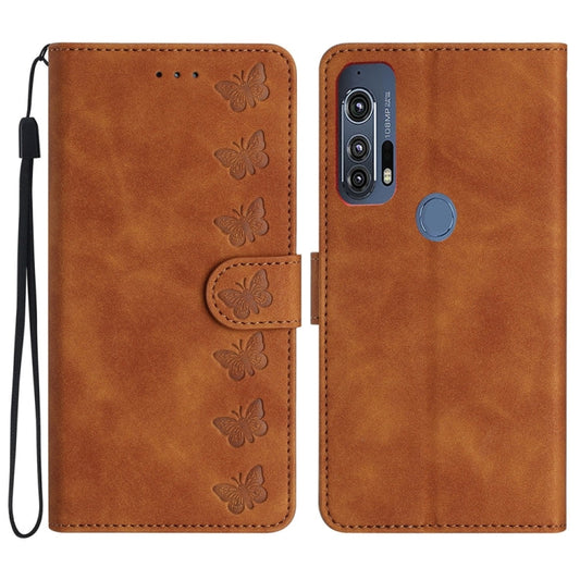 Seven Butterflies Embossed Leather Phone Case, Series 4 My Store