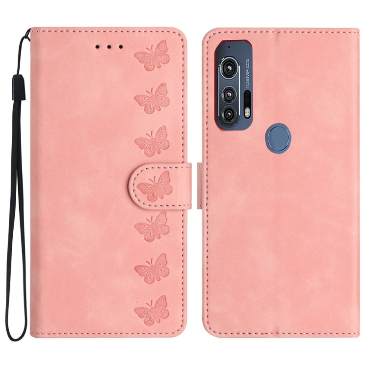 Seven Butterflies Embossed Leather Phone Case, Series 4 My Store