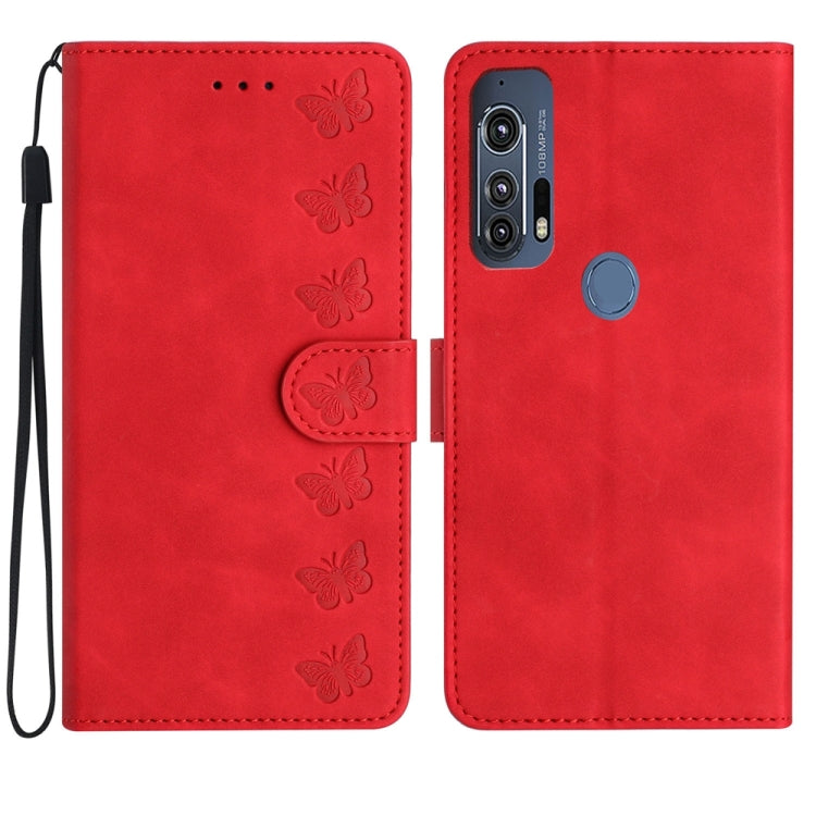 Seven Butterflies Embossed Leather Phone Case, Series 4 My Store