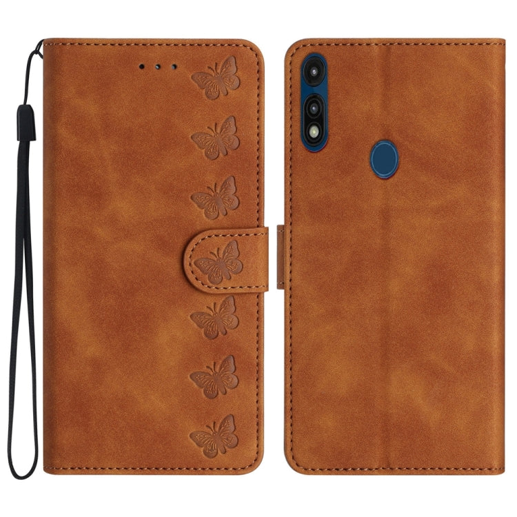 Seven Butterflies Embossed Leather Phone Case, Series 3 My Store