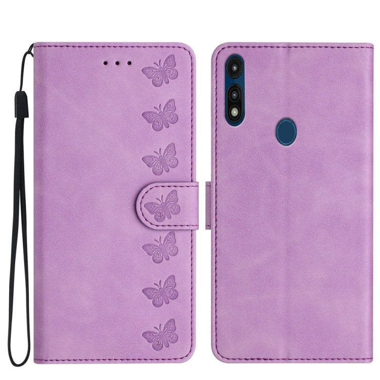 Seven Butterflies Embossed Leather Phone Case, Series 3 My Store