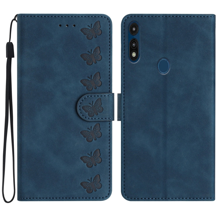 Seven Butterflies Embossed Leather Phone Case, Series 3 My Store