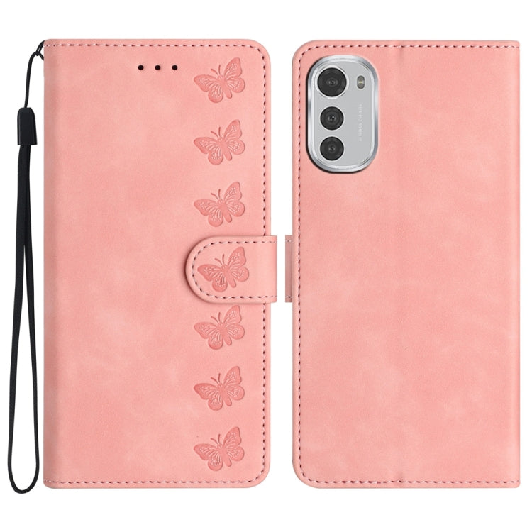 Seven Butterflies Embossed Leather Phone Case, Series 3 My Store