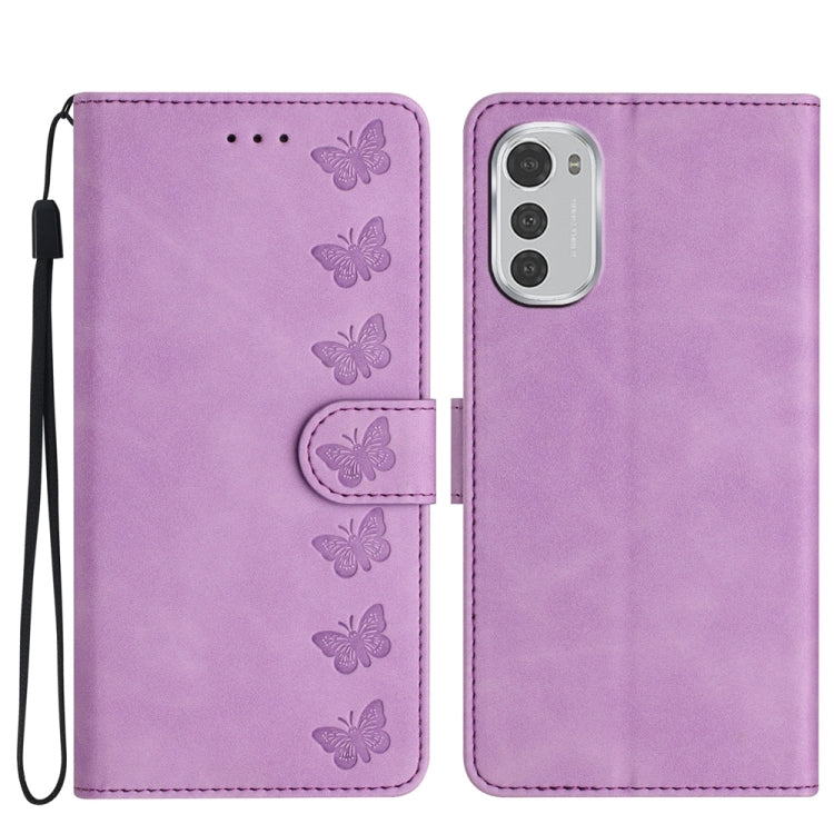 Seven Butterflies Embossed Leather Phone Case, Series 3 My Store